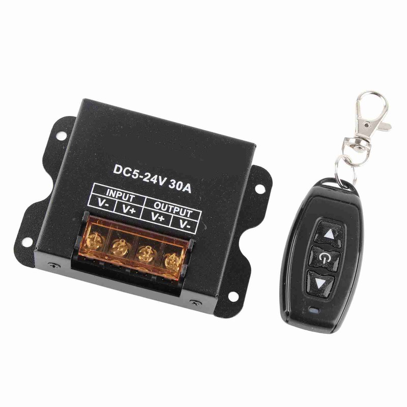 LED Single Color Dimmer Controller 3 Keys RF Large Power