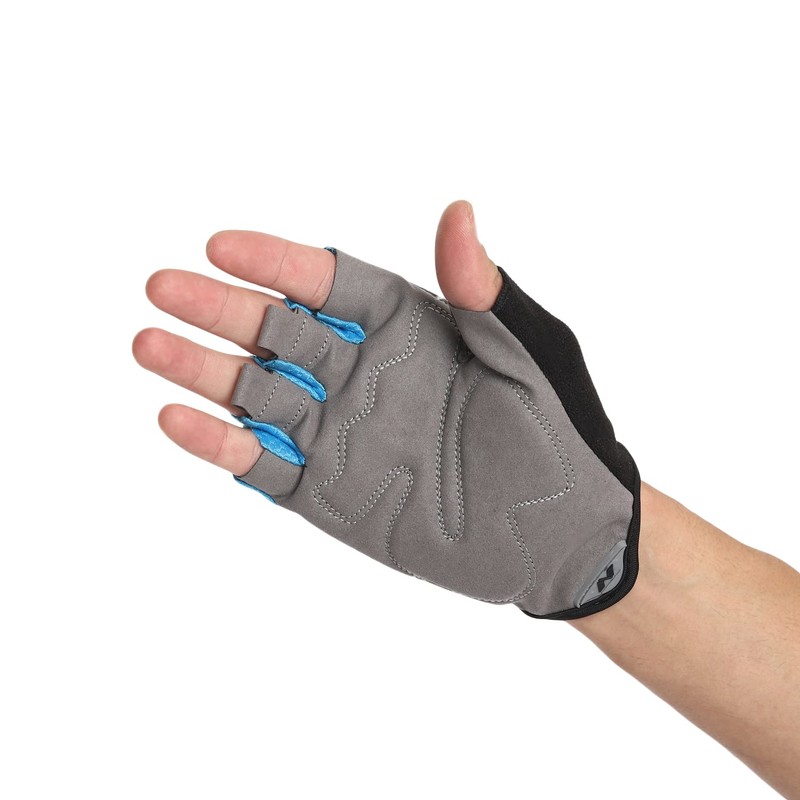 Nivia Python Sports Gloves, (Sky Blue, Size - Large) |