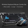 Wireless Keyboard Mouse Combo Set 2.4G Multimedia USB Receiver for