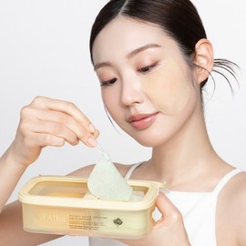 Dalva Double Quick Liposome Calming & Boosting Half and Half Pads 2 Boxes (200 Sheets) #Toner Pad / 더블 퀵 리포좀 카밍 앤 부스팅 반반 패드 2박스(200매)#토너패드