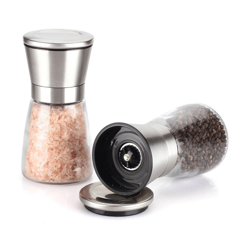 HJ, Pepper Mill Pepper Grind Pepper Mill Ceramic Grinder Salt