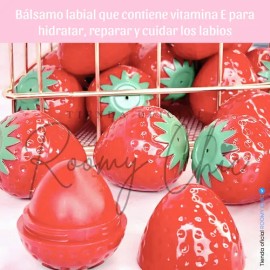 Bálsamo Hidratante Labial Roomy Chic Con Vitamina E y Colágeno Libre de Parabenos                                                                     