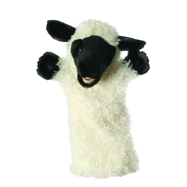 The Puppet Company Long-Sleeves White Sheep Hand Puppet, 15 inches