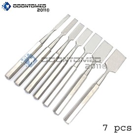 OdontoMed2011 HIBBS OSTEOTOMES 9" Straight 16MM, 19MM, 22MM, 25MM, 28MM, 32MM, 38MM Orthopedic 7 PCS ODM
