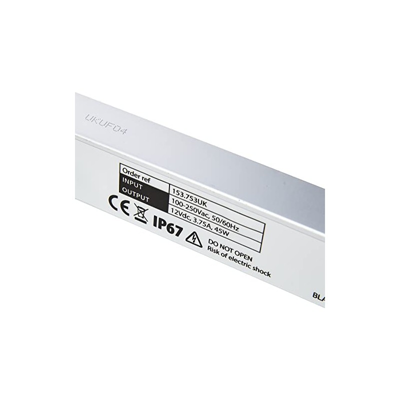 12Vdc 3.75A 45W Output Power Supply