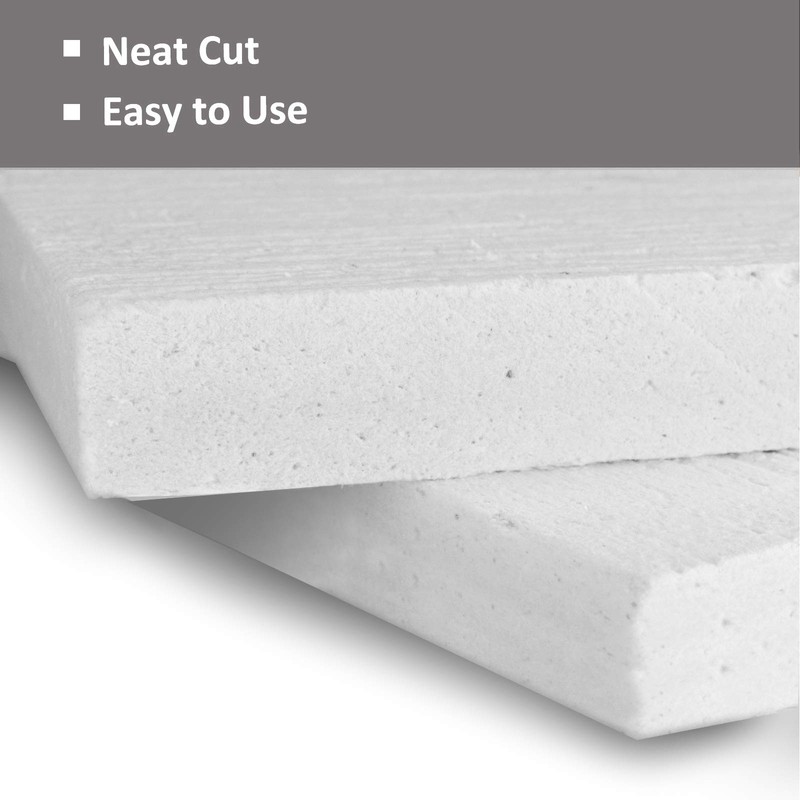 BXI Ceramic Fiber Thermal Insulation Board(2732F) - 12'' X 8''