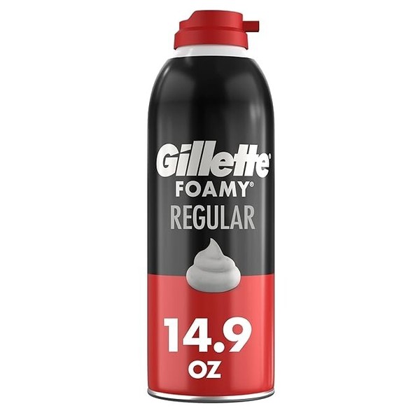 Gillette Foamy Classic Shave Foam Men 14.9 Oz - Smooth