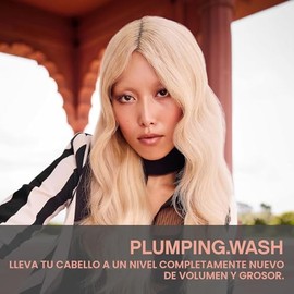 KEVIN.MURPHY PLUMPING.WASH - Champú Densificante para Cabello Fino - Para Cabello Fino y Envejecido - Champú Cuidado Nutritivo del Cabello - Efectos E