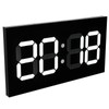 Acrylic 3D Wall Clock Remote Control Electronic Clock Convex Body