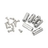 PATIKIL 20x10mm Wire Rope Clips Set, 6 Pcs 3.6mm Hole