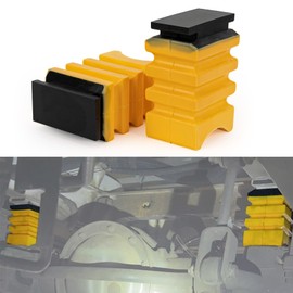 2 PCS SSR-338-54 Rear Helper Spring, PSLER Suspension Helper Springs Compatible with Sprinter 3500, Left and Right, Yellow