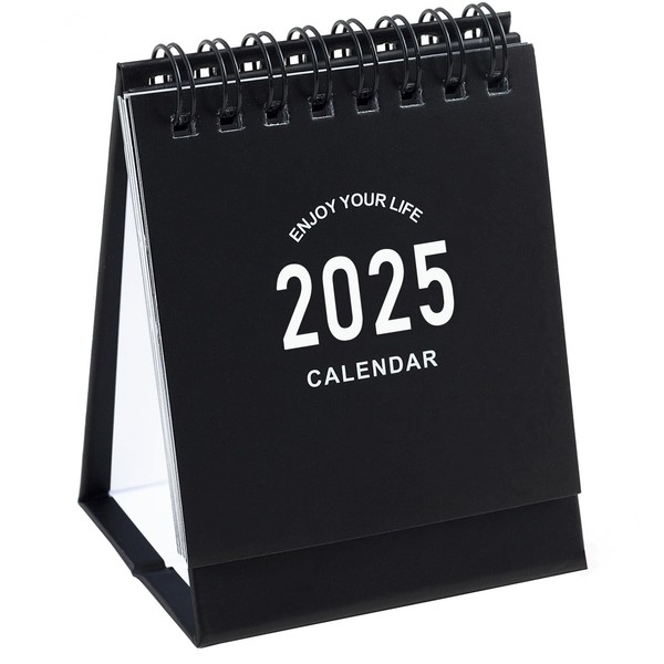 Mini Desk Calendar 2025 - Runs From Now until Dec