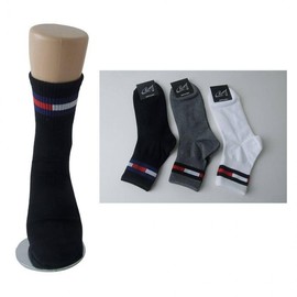 Style Plus - 1227 Men's Mid-Calf Socks, Black 1227-Men's Mid-Calf Socks Charcoal