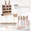 Kirumie Magnetic Knife Holder, Stainless Steel Magnetic Knife Block with