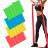 Resistance Bands Set, 1.5M/4.9ft Exercise Bands with 4 Resistance Levels,Long