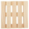 Juvale Wood Pallet Coasters - Pack of 6, 3.9 x
