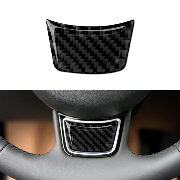 OYDDL Car Steering Wheel Cover Carbon Sticker Compatible with A4