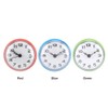 Yosoo Waterproof Shower Clock with Suction Cup Round Face Arabic