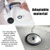 3-Pack Stainless Steel Sink Plug with Chain | Universal Drain
