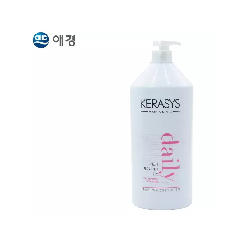Kerassie 케라시스 데일리 데미지 케어 린스 1500ml헤어 머리 가족 가정용