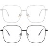 Dollger Blue Light Filter Glasses for Women Men Blue Light
