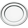 MOZAIK 4 Silver Plastic Round Charger Plate 30cm