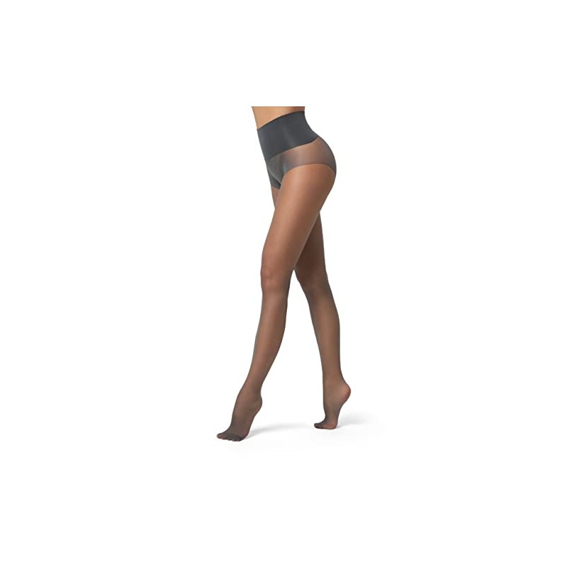 EVERSWE Women's Seamless Control Top Tights 15D, No Seam Pantyhose
