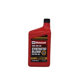 Genuine Ford Accessories (XO-5W20-QSP) SAE 5W-20 Premium Synthetic Blend Motor Oil - 1 Quart