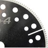 SK11 Flat 4 Blade for Circular Saws, Extruding Polystyrene Foam,