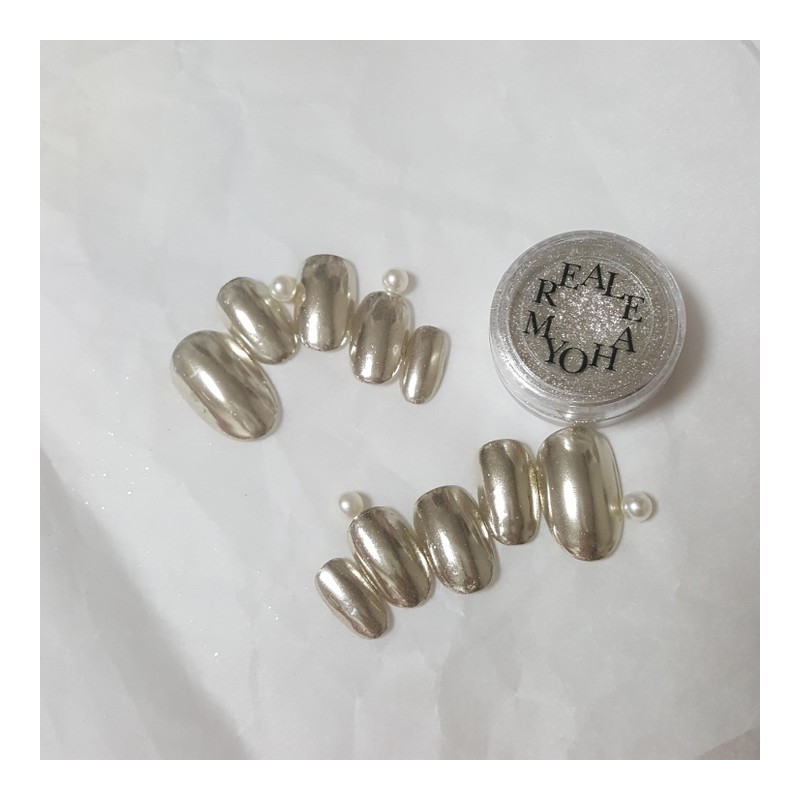 Real MirroringReal Mirroring Powder Nail - Short Oval / Real