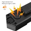 Bike Tail Light Wireless Remote Control Safety Bicycle Night Riding