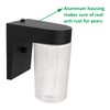 LIT-PaTH Dusk to Dawn Outdoor Wall Lantern, LED Jelly Jar