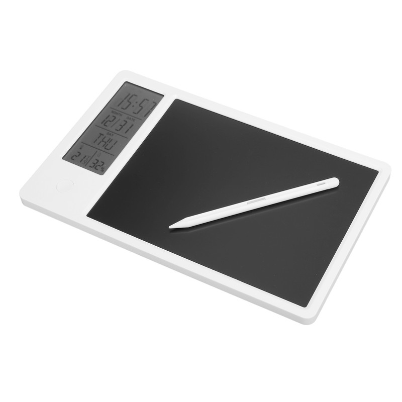 Electronic Calendar Writing Board Desktop Digital Display Handwriting Drawing Tablet
