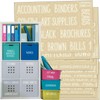 Talented Kitchen Storage Labels for Office & Crafts - 142-Pack