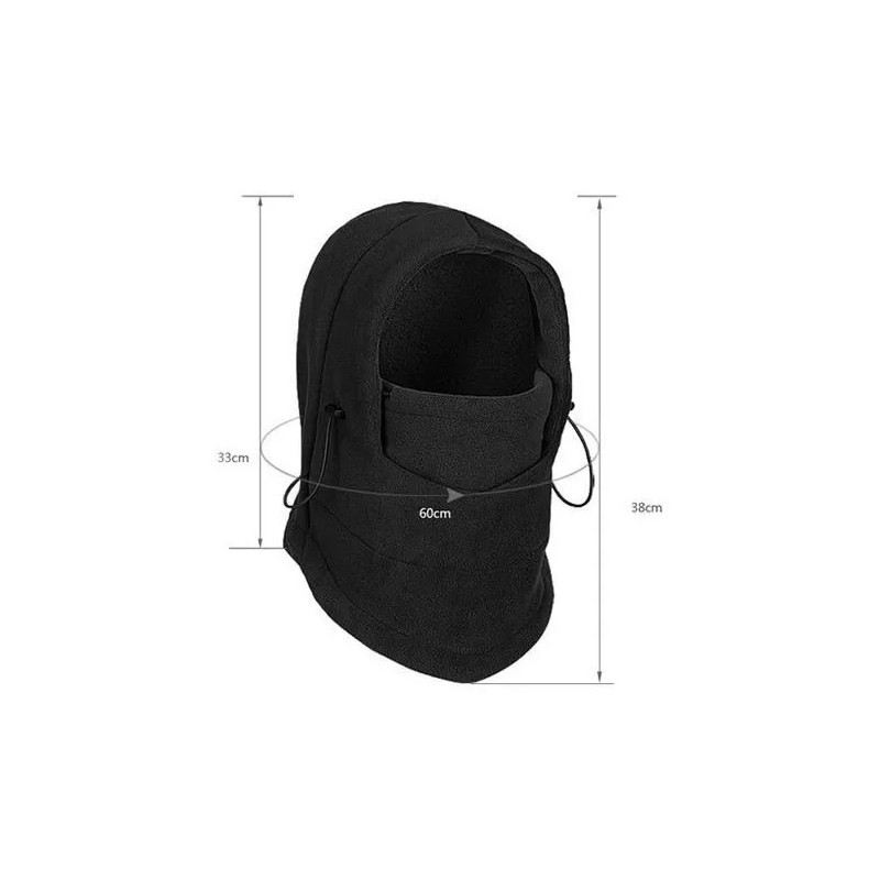 TechMel Capucha Balaclava 4 En 1 Cubre Frio Polvo Calienta