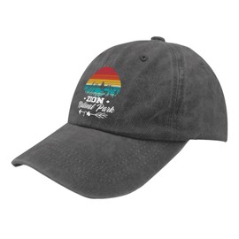 Zion National Park Sun hat Mountain hat Pigment Black hat for Women Gifts for Daughter Baseball Caps