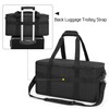 LoDrid Large Cable File Bag with Inside Padded Bottom and