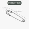 Large Safety Pins - ShiningUU 14-Pack Strong Extra Large Stainless