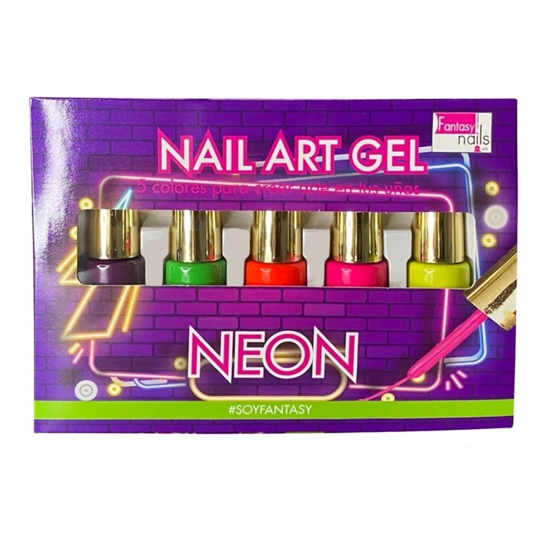 Fantasy Nails Nail Art Gel, Esmalte Decoracion , A Elegir