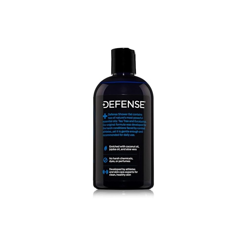 Defense Soap Body Wash Shower Gel 12 Oz - Natural