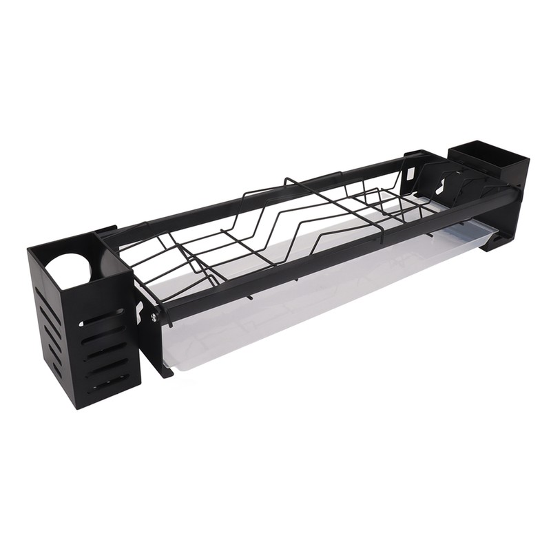 Kitchen Wall Mounted Tableware Holder Drain No Punching Drainage Flatware