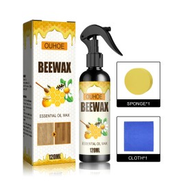 Beeswax Furniture Wood Polish & Conditioner Kit Furniture Polish Spray