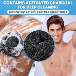 Tilcare- ASEGURA UNA EXFOLIACIÓN PROFUNDA: Nuestro cepillo de baño para el cuerpo, nuestro limpiador de espalda para la ducha y nuestro cepillo de ducha para el cuerpo están diseñados cuidadosamente p