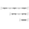 Zelsius Retaining Straps, Set of 8 Fastening Straps and Clips,