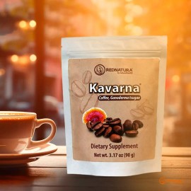 Rednatura Kavarna Cafe Solubleganoderma Tsugae 90grs Sabor Sin Sabor