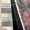 MYSKY HOME Pink Floral Blackout Curtains 84 inches Long for