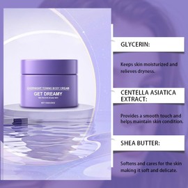 Get Dreamy Overnight Toning Whip, Anti Wrinkle Moisturizing Toning Whip, Smooth & Tight Skin, Body Cream to Help Improve Loose Skin, Body Firming Whip That Works While You Sleep, 3.53 oz (2)