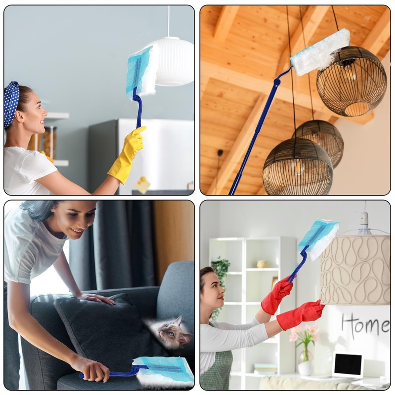 REJOECE Pack of 30 Dust Magnet Refill Pack, Duster Refill