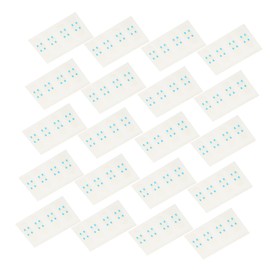 Gogogmee V-shaped Tape 80pcs Women Stickers Face Neck Lifting Tapes Tapes Face Lifting Sticker Tightening Face Sticker