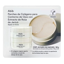 Abib Parches de Colágeno para Contorno de Ojos. 60 Pares (120 Parches)
